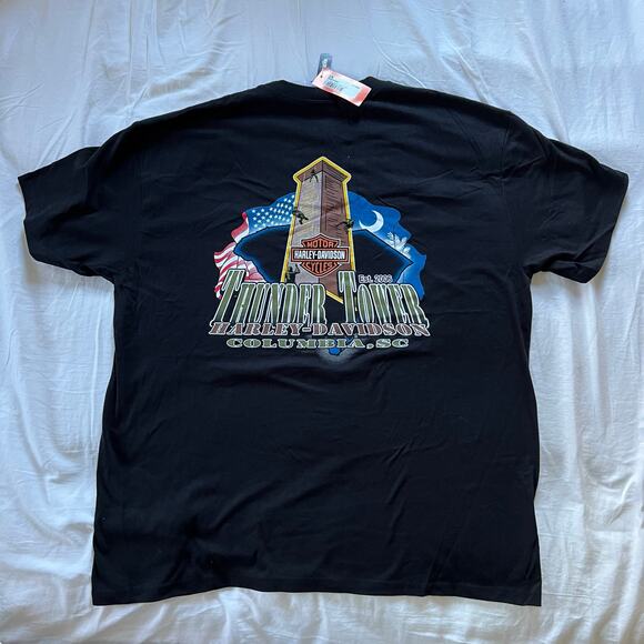 NWT Put Your Ahh On Some Class Harley Davidson Black T-Shirt 25.5x31” - Picture 7 of 7